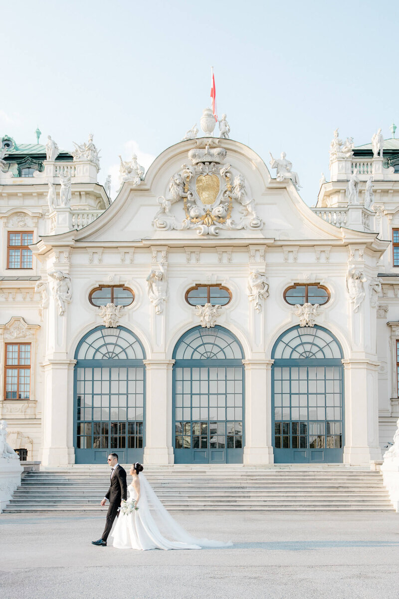 Wedding at Belvedere | Destination Wedding Photographer Vienna