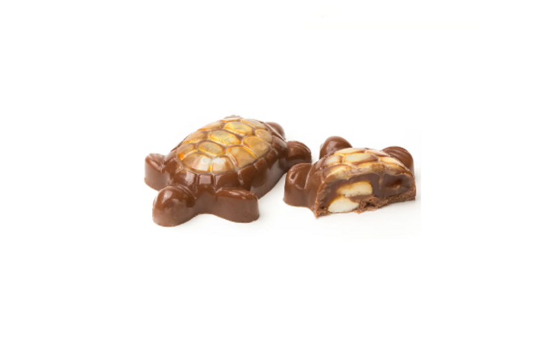 toasted cashew and caramel chocolate