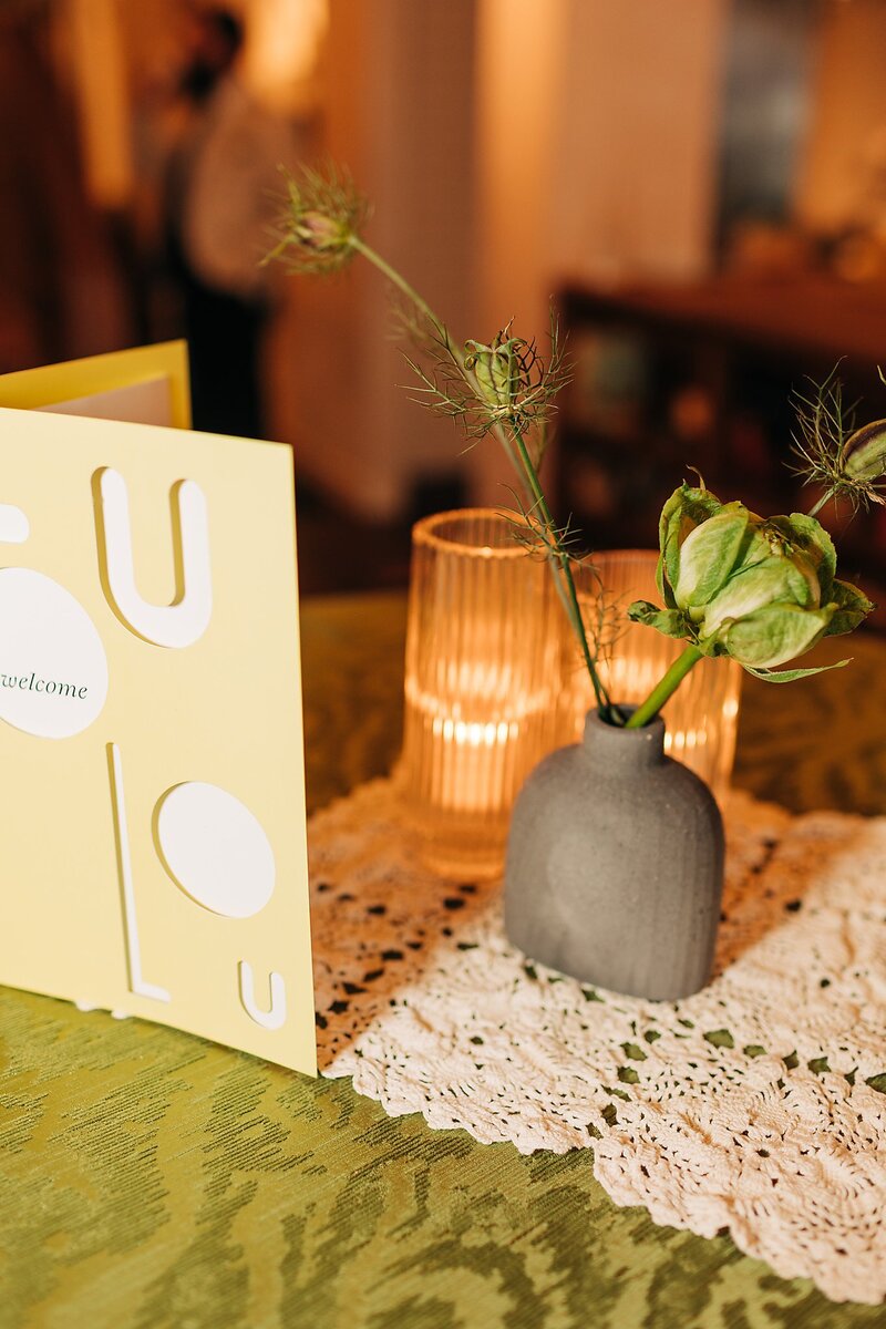Fleur floral design at Dart Collective Chicago launch