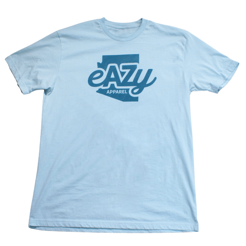 blue Arizona logo t-shirt