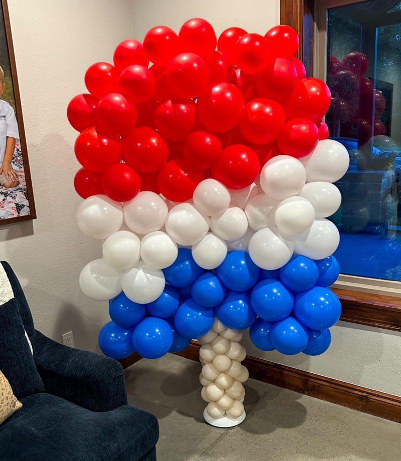 4th of july balloons by Larae Soiree