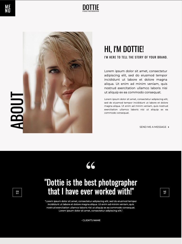 Dottie Template Photo 2