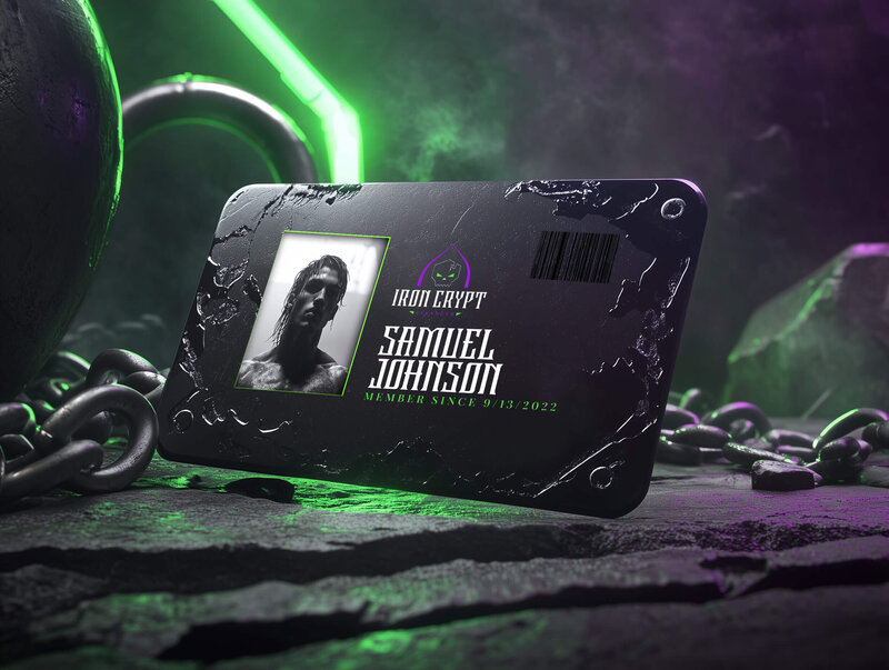 Iron Crypt Membership Card