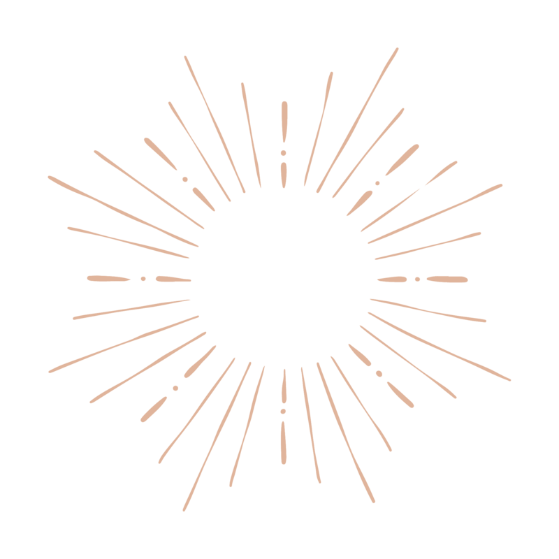 Illustration of a pink sun