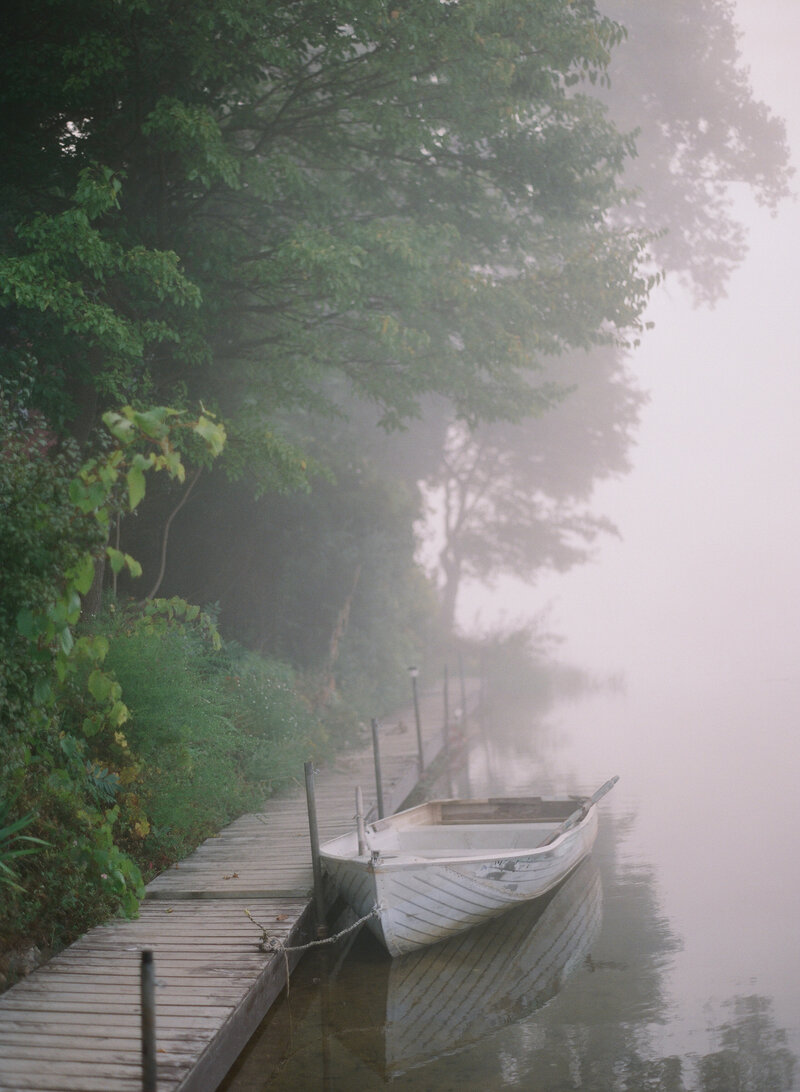 foggy wisconsin lake by brand photographer studio soma