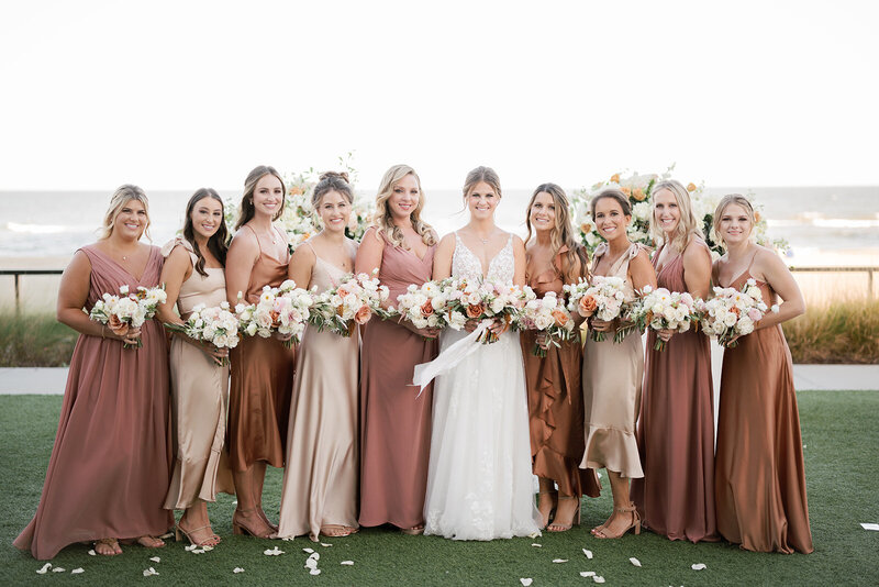bridesmaid dresses virginia beach Mismatched Elegant Formal Long Bridesmaid Dresses, Beach Wedding Guest –  bridalsew main image 0