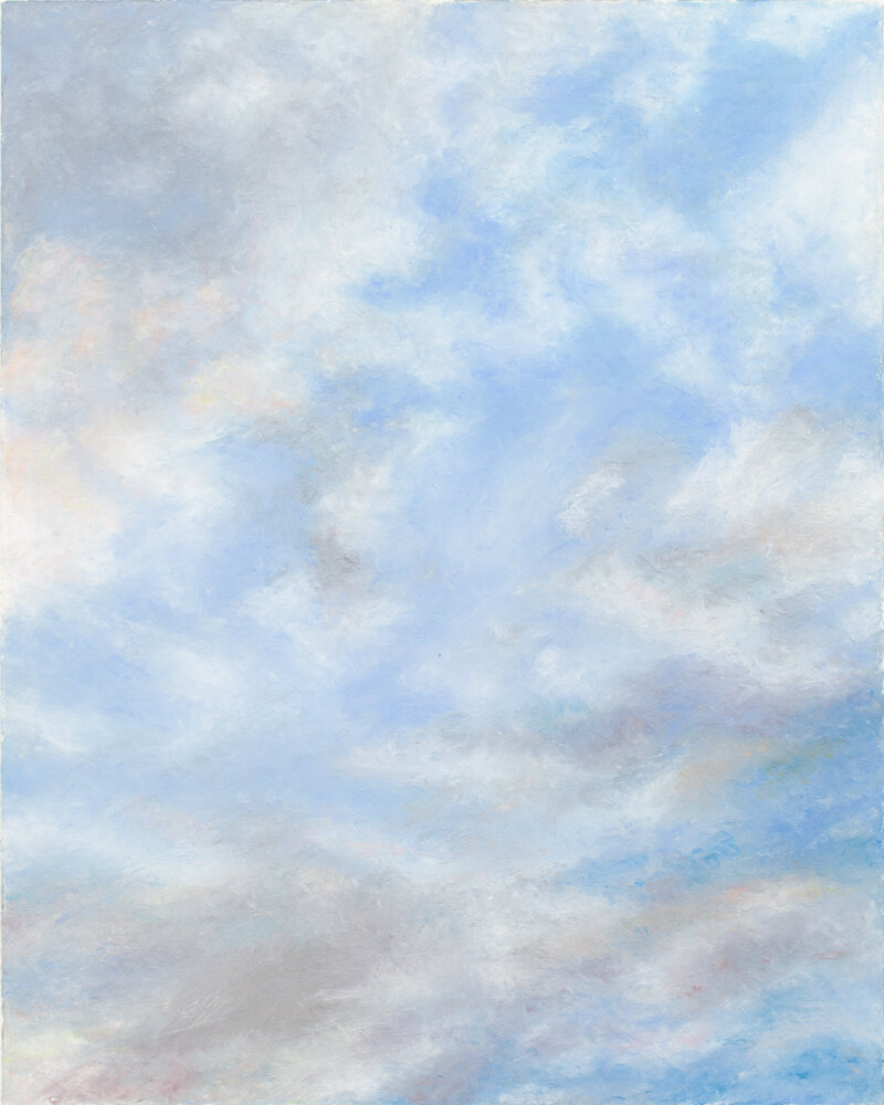 Clouds Oil Pastel i-4