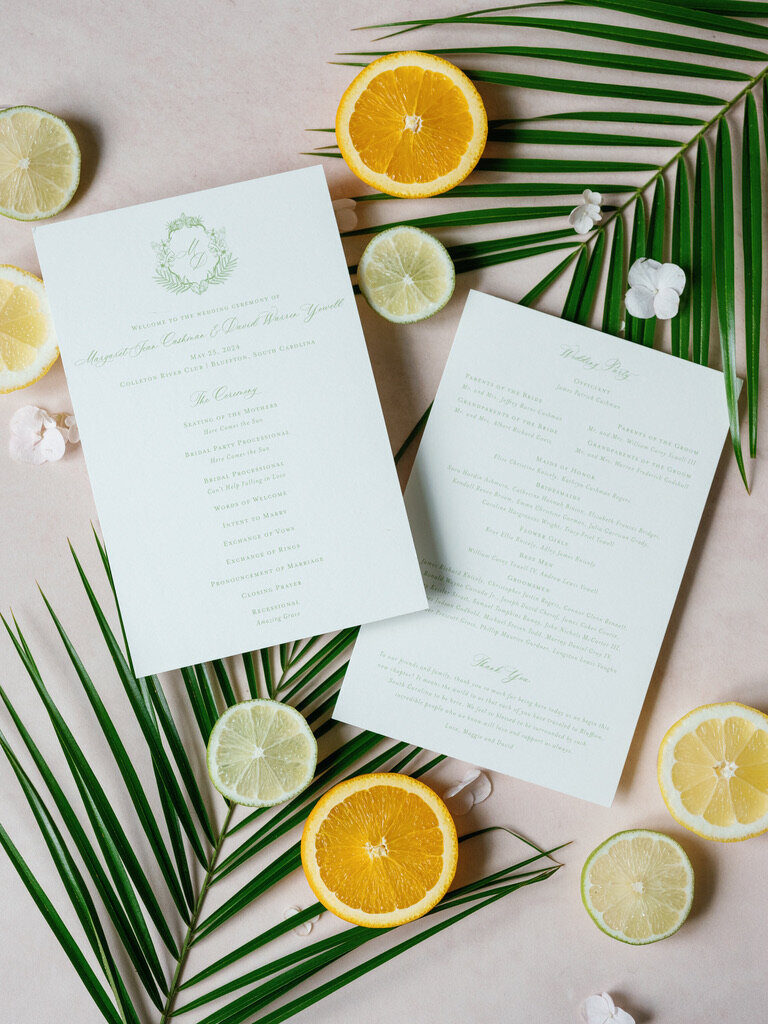Lindsey Ellen Paper Co. logo – custom wedding stationery designer