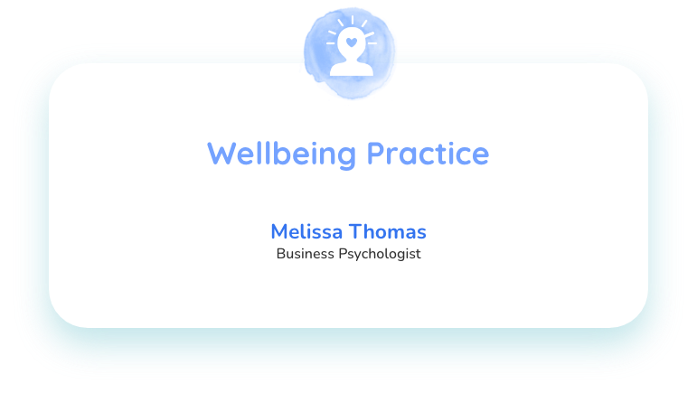 Wellbeing Practice Team