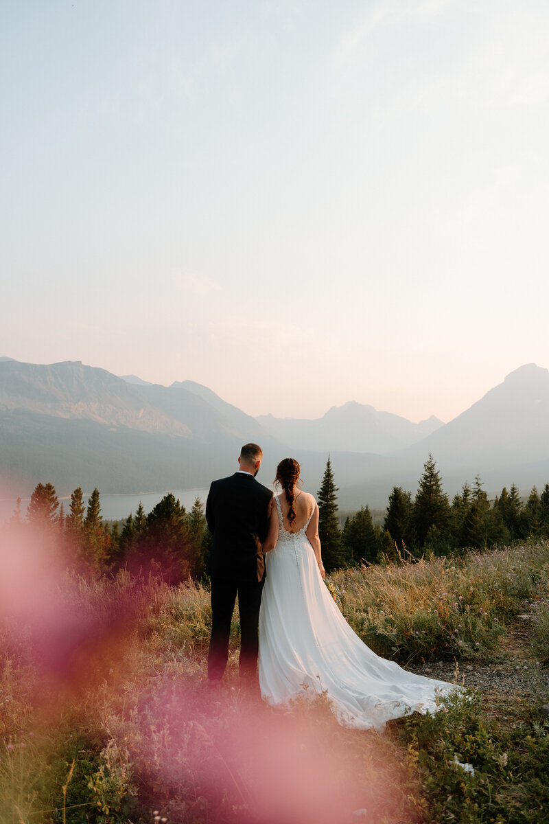 An elopement at usery park in mesa