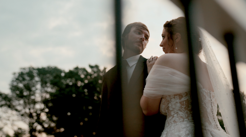 Bride and groom wedding photo in PA