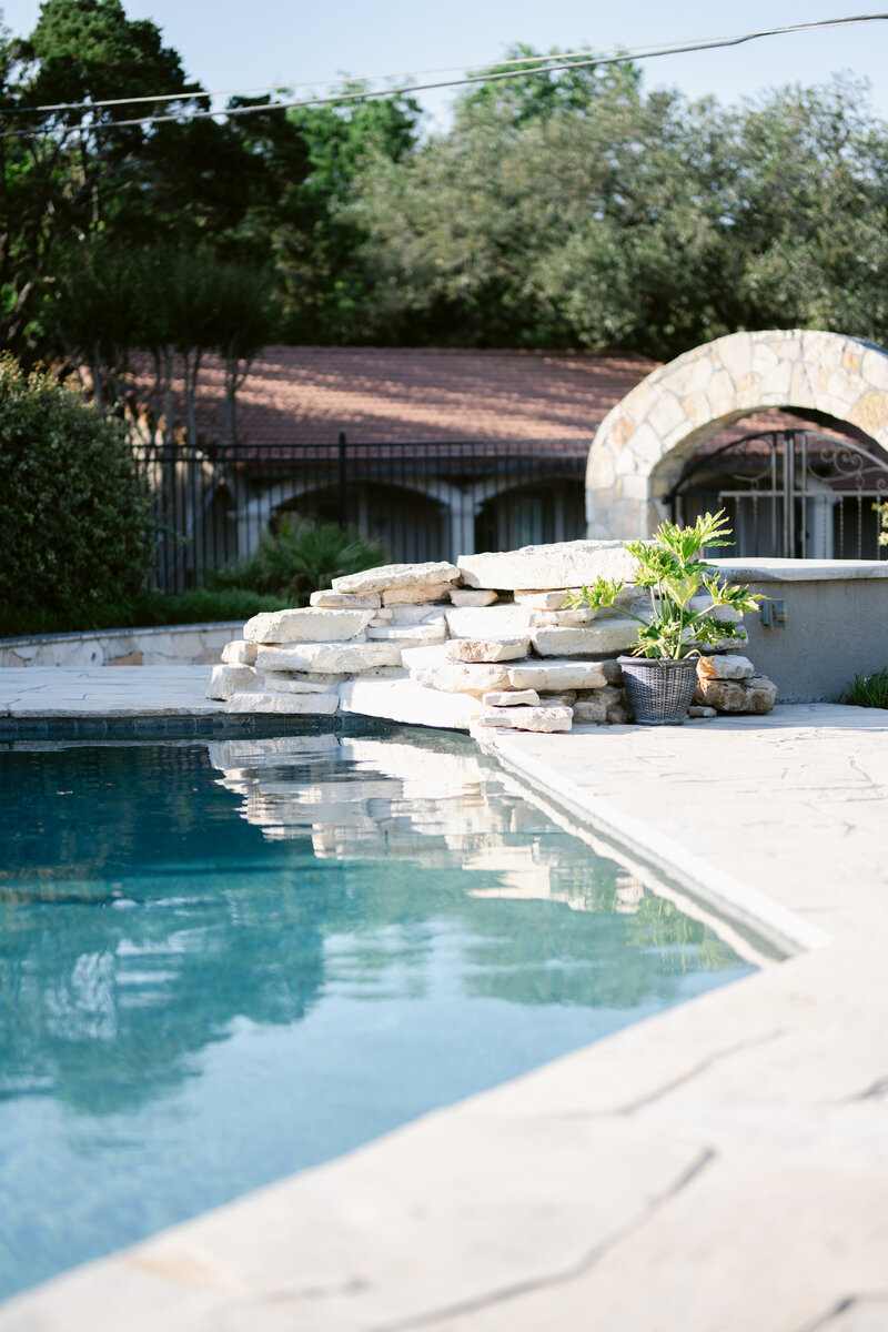 Pool at Hotel in Wimberley Texas