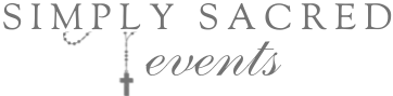 Simply Sacred Events Mobile Logo