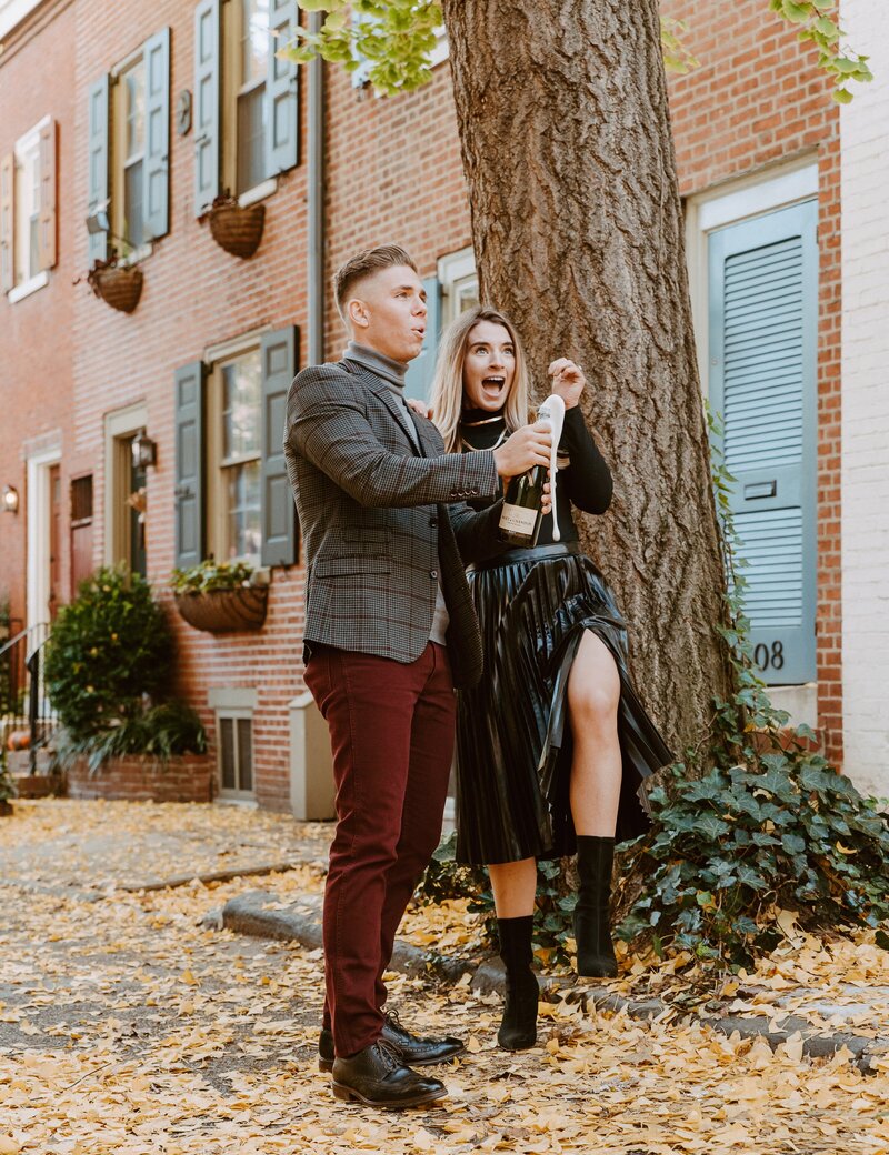 Philadelphia engagement session