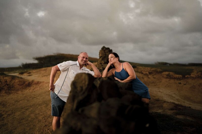 Lakeland wedding photographers on vacation on hawaii