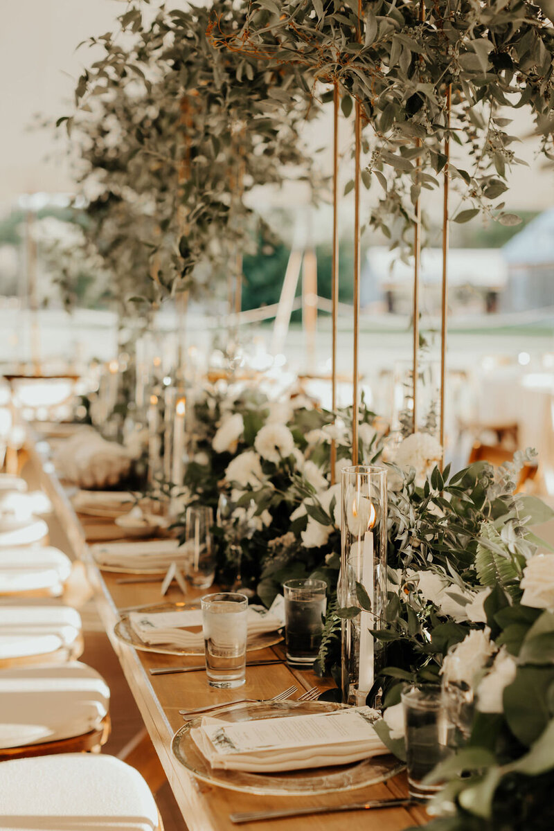 Cumberland Museum Wedding Modern Reception Decor