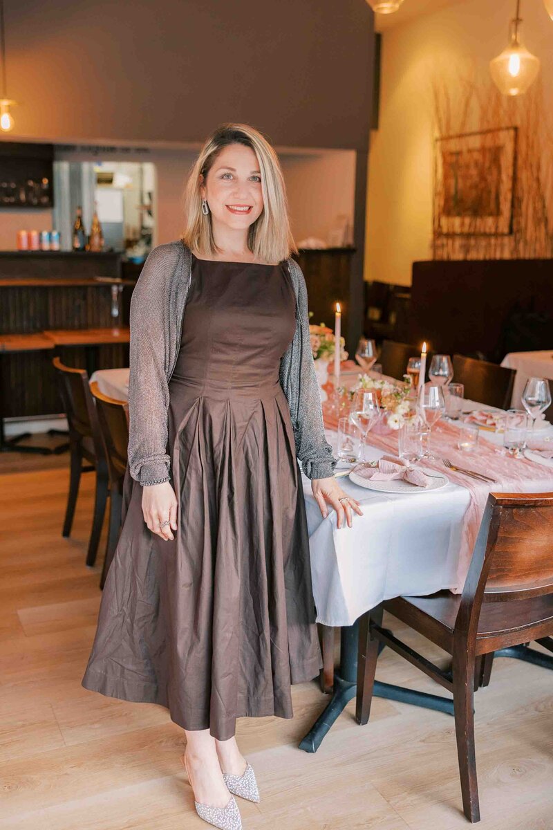 Einat Maron of Serendipity by Einat smiling for the camera