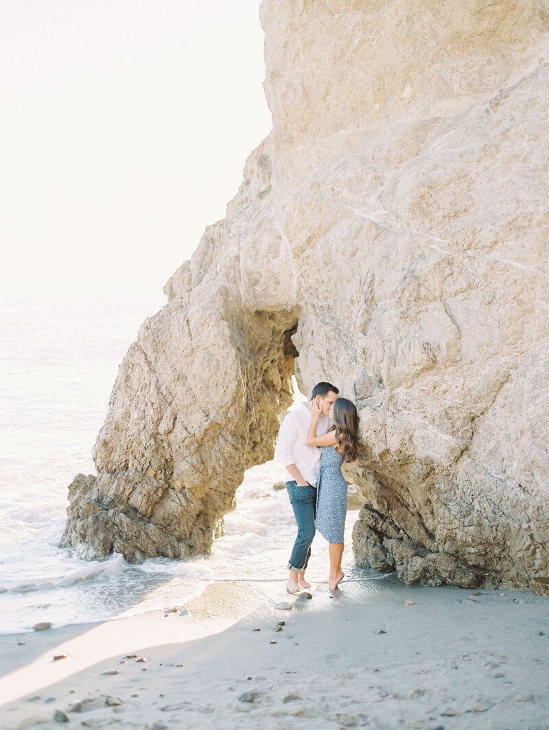 El Matador Beach Engagement Session