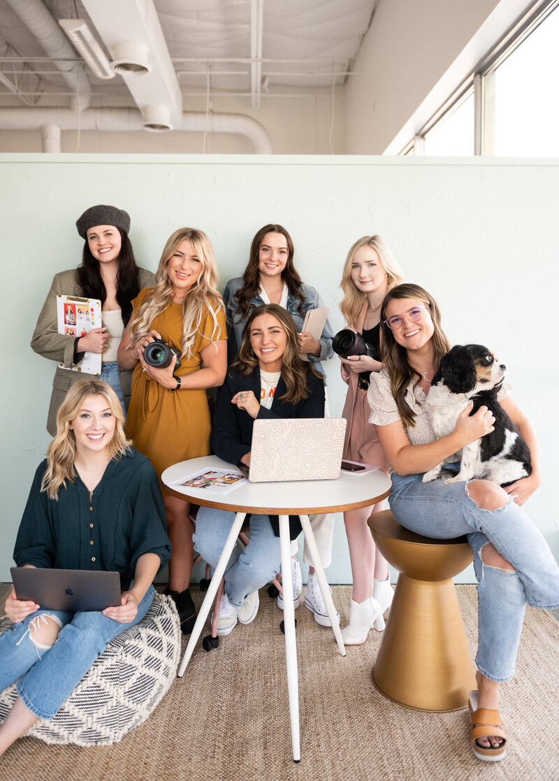 Team of creative women based in Boise, Idaho. Full service branding agency. Photography, graphic design, styling, creative direction.