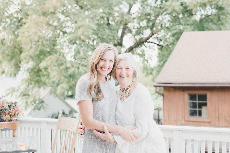 Lindsay and grandmother Caroline of Caroline's Rentals