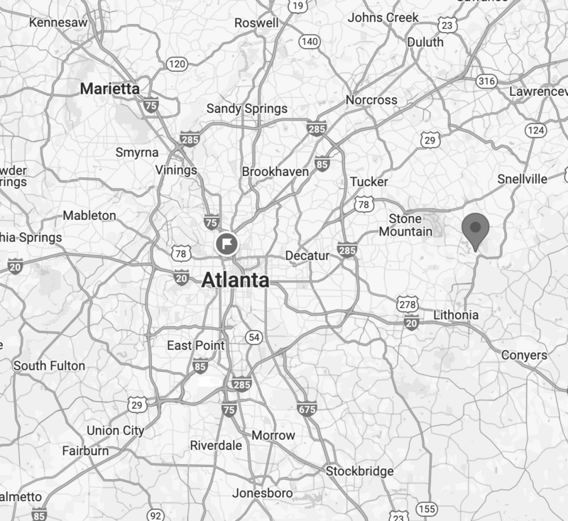 google map view of location of business