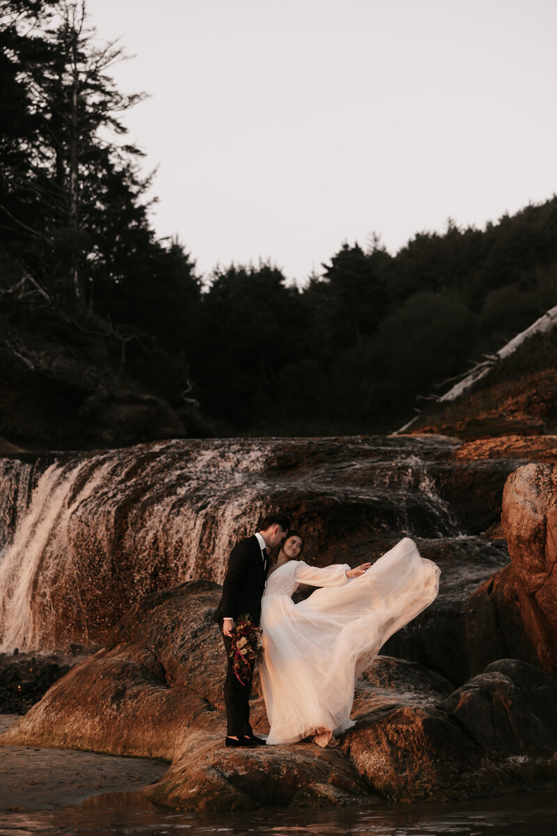 intimate destination elopement