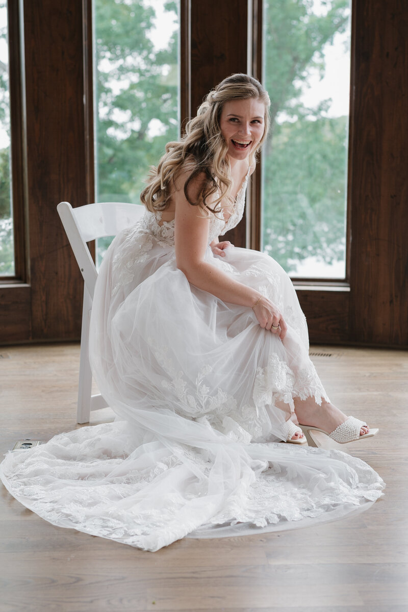 bride getting ready