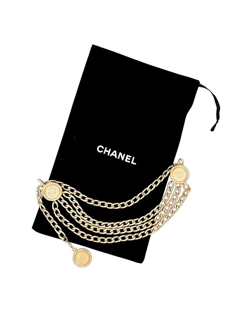 Chanel-Gold-Chain-Belt-(2)