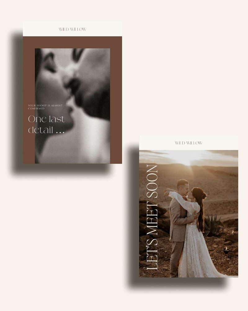 Luxury Flodesk templates for photographers 2