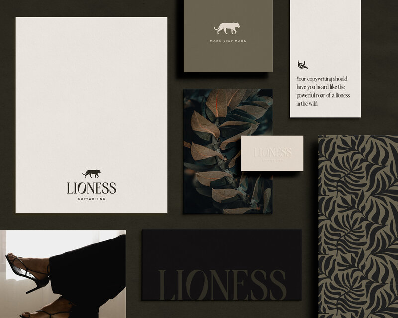Branded stationary mockup