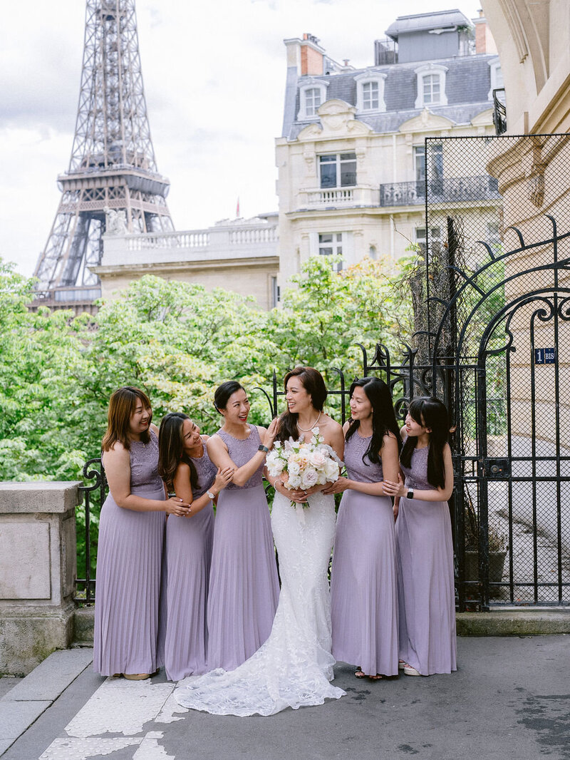 eiffel tower wedding