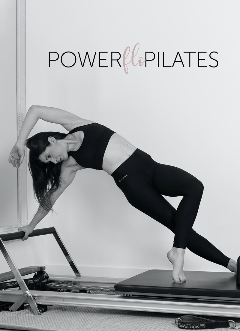 power flo pilates, pilates, fitness, health & wellness, water bottle, mockup, fierce female, packaging, packaging mockup