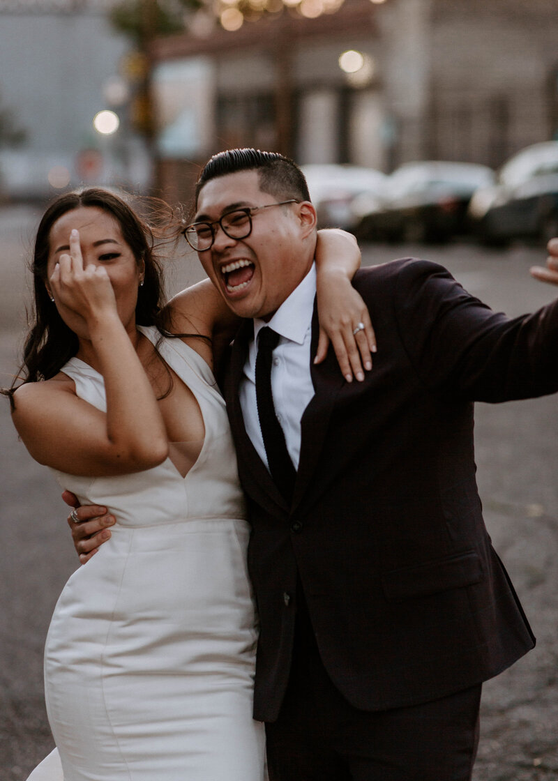 bride and groom