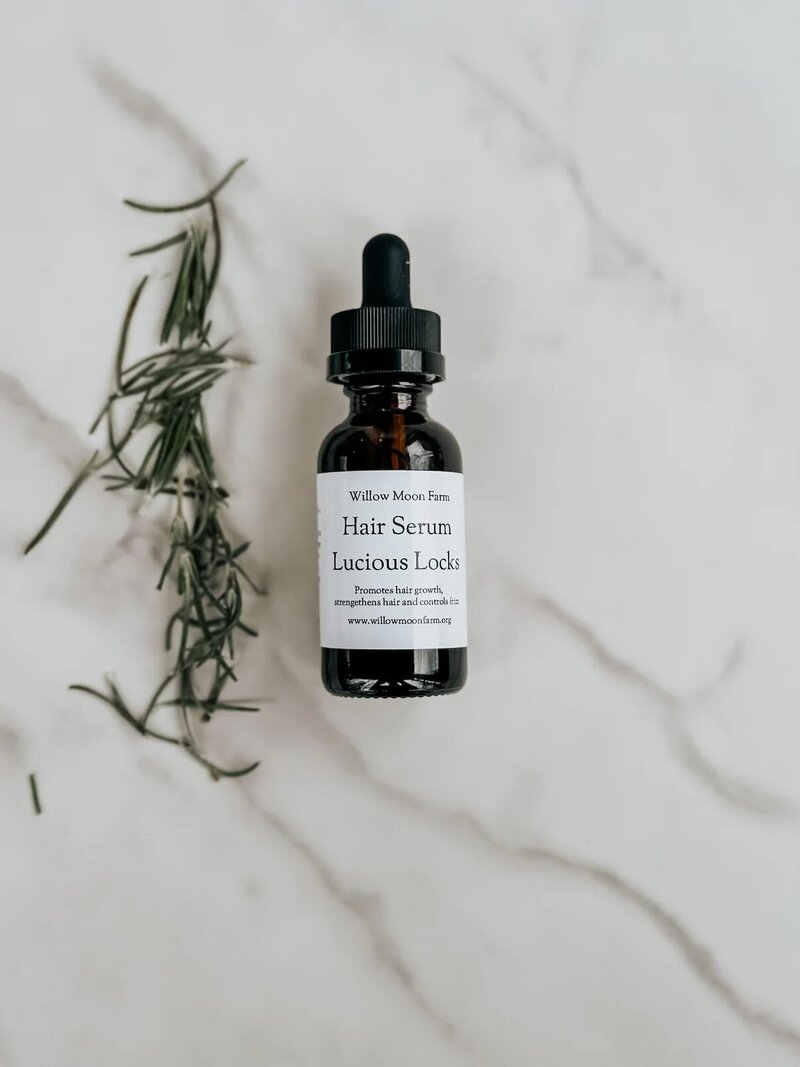 clean Willow Moon Rosemary Hair Serum