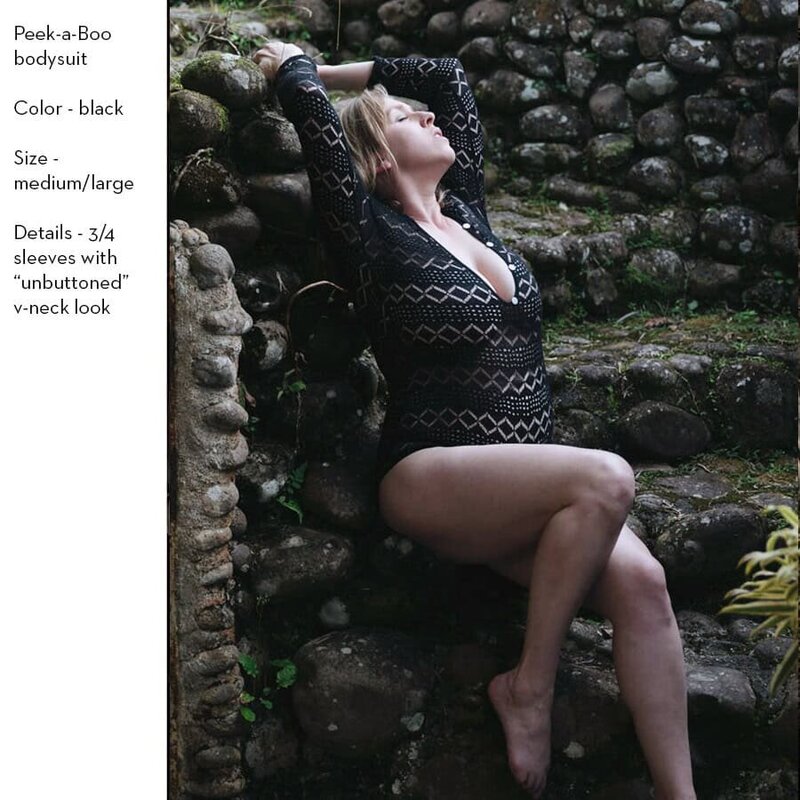 client closet - peekaboo bodysuit