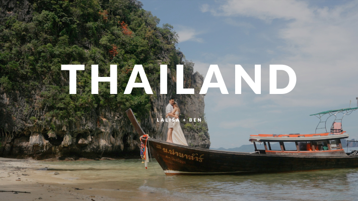 lalisa and ben's wedding at trisara resort in thailand, phuket. this was a destination wedding and our first time making a thailand wedding video