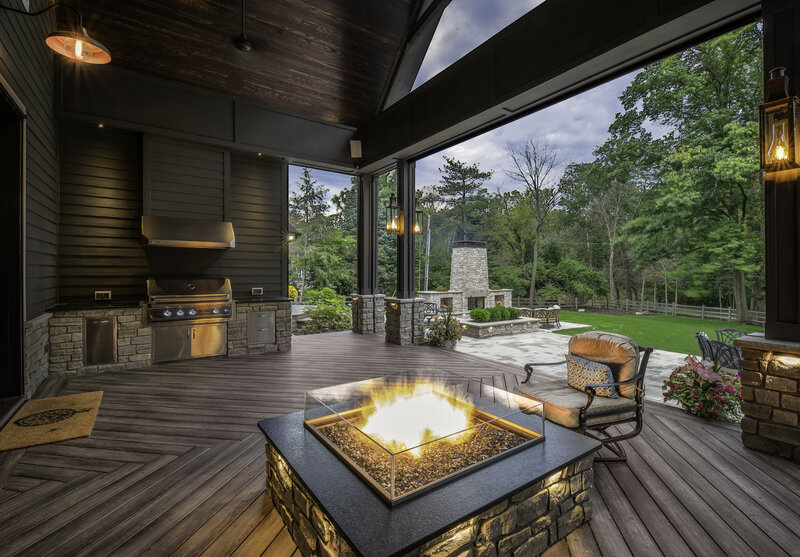 haven-with-firepit-and-fireplace- Monclova - OH