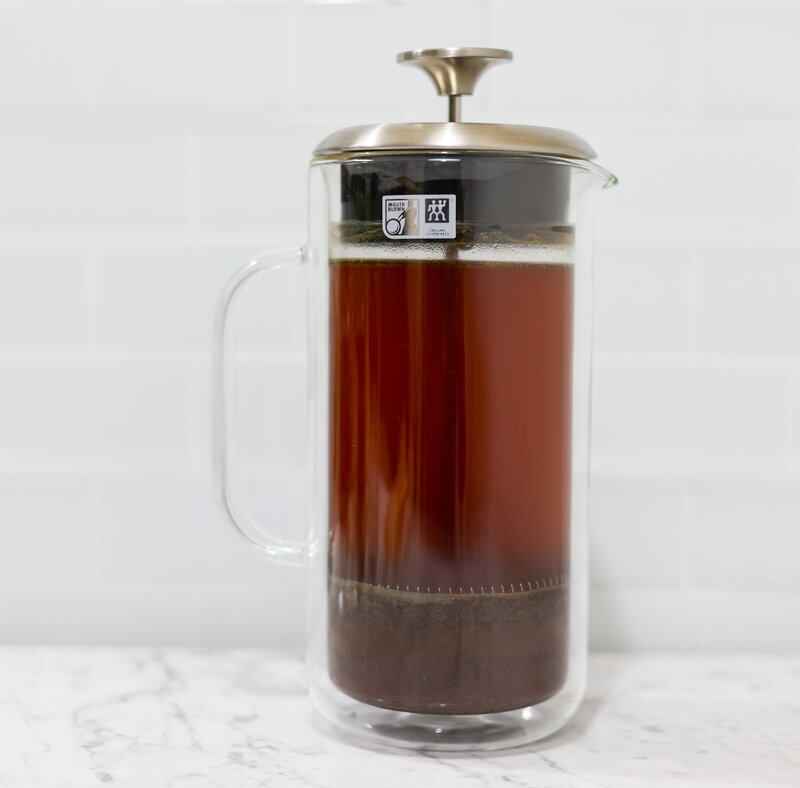 HOW TO MAKE COLD BREW IN A FRENCH PRESS