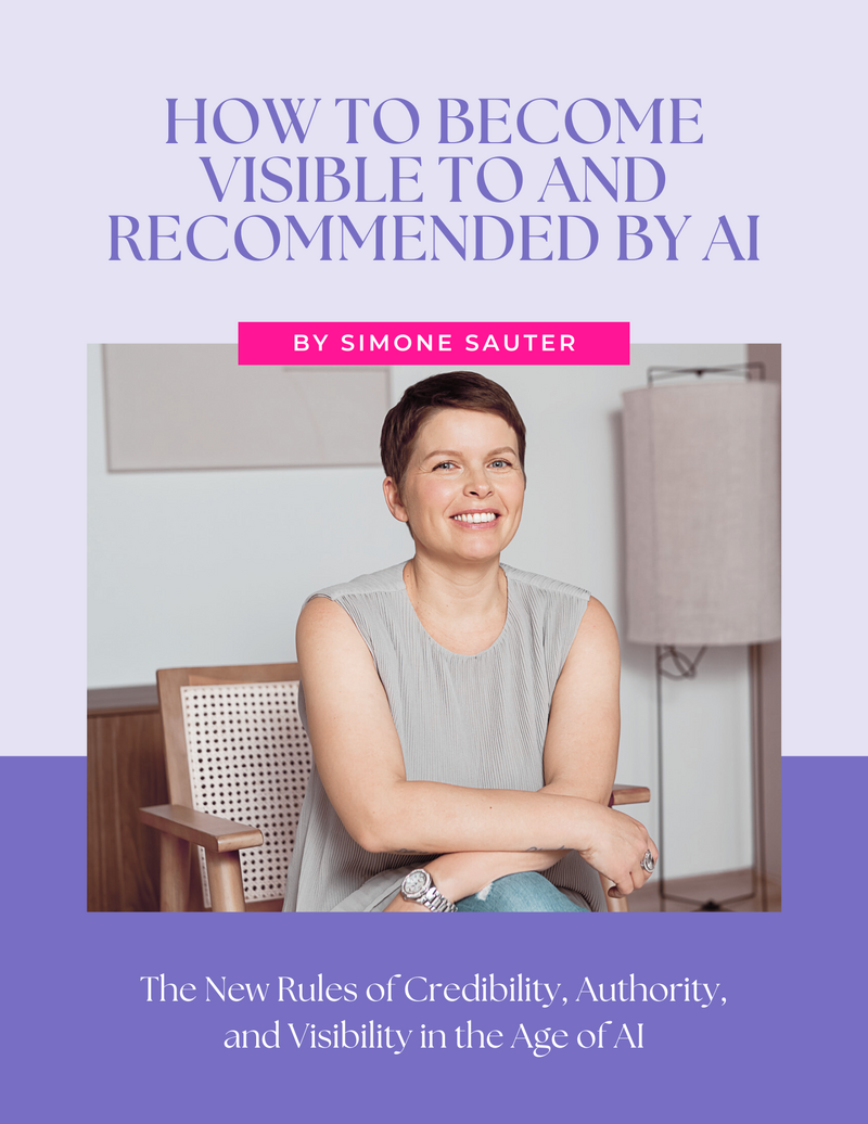 Free guide: how to become visible and recommended by AI
