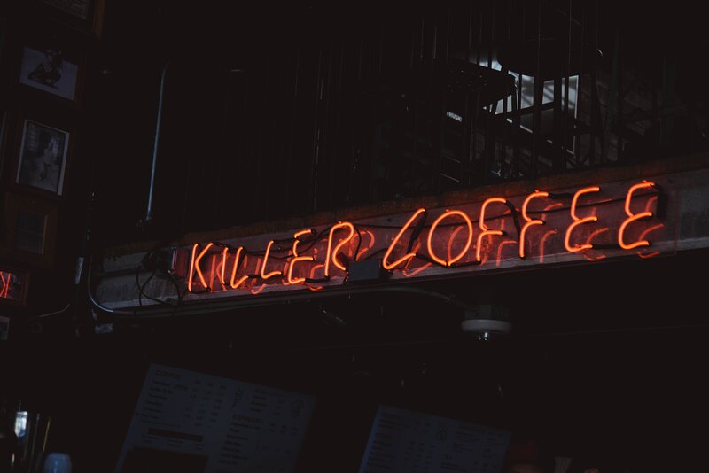 KILLER COFFEE NEON