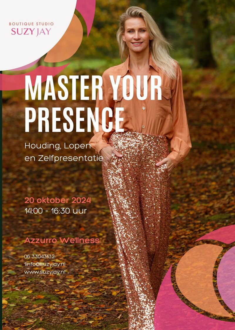 Workshop houding, lopen en zelfpresentatie