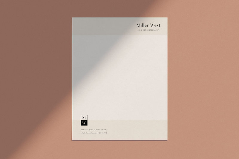 Miller West Modern affordable Pre-Made Brand for Creatives