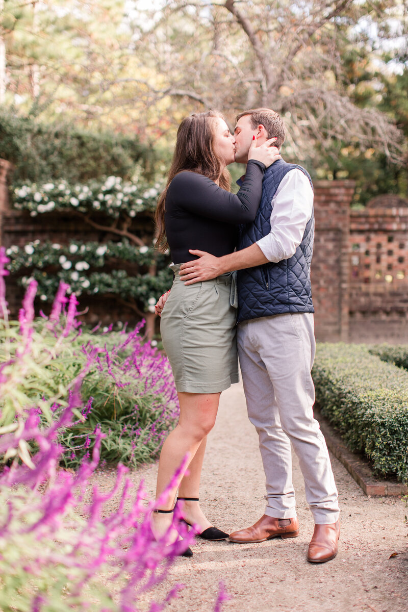 Jennifer B Photography-Bill & Shanin's Engagement Session-Sandhills Gardens and Pinrhurst NC-2020-0099