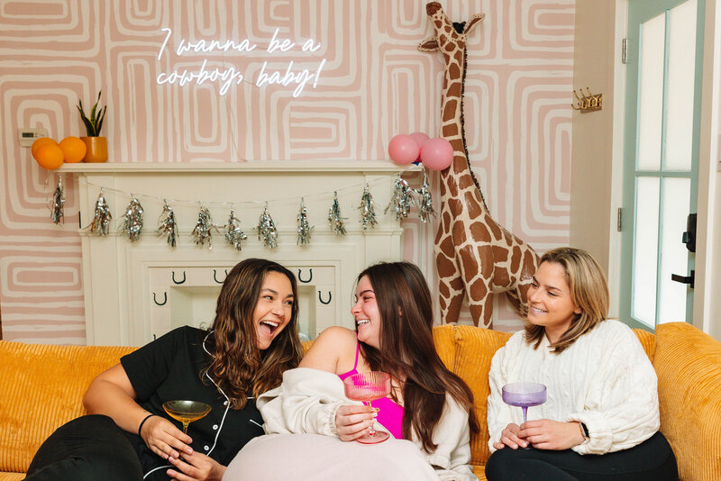 Airbnb Bachelorette Party in Austin Texas Photographer