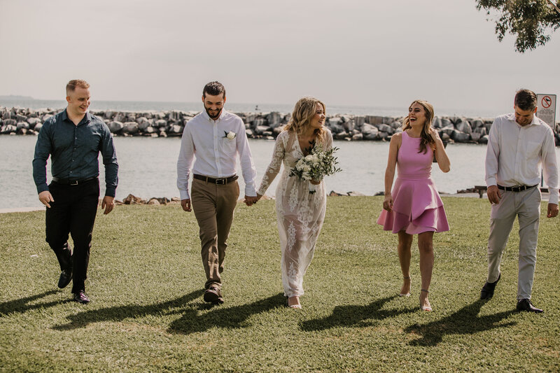 southern california beach elopement