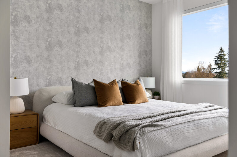 Home staging Vancouver modern bedroom design