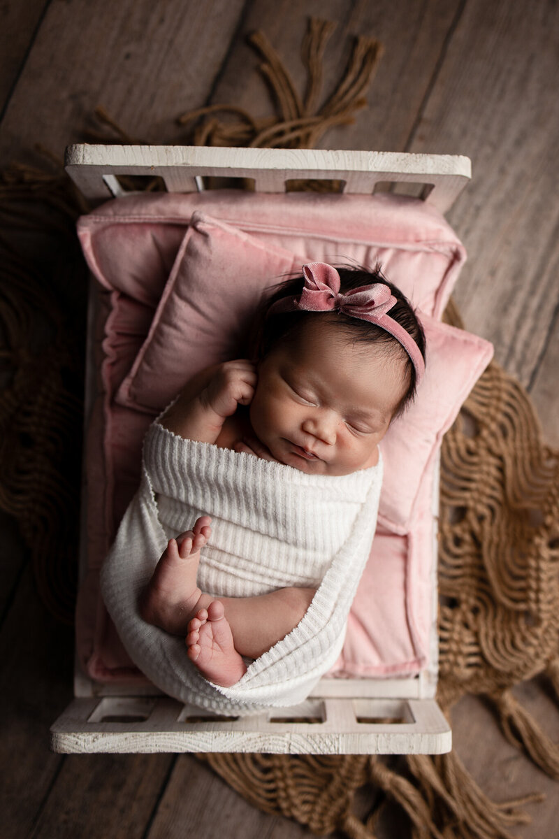 newborn girl session