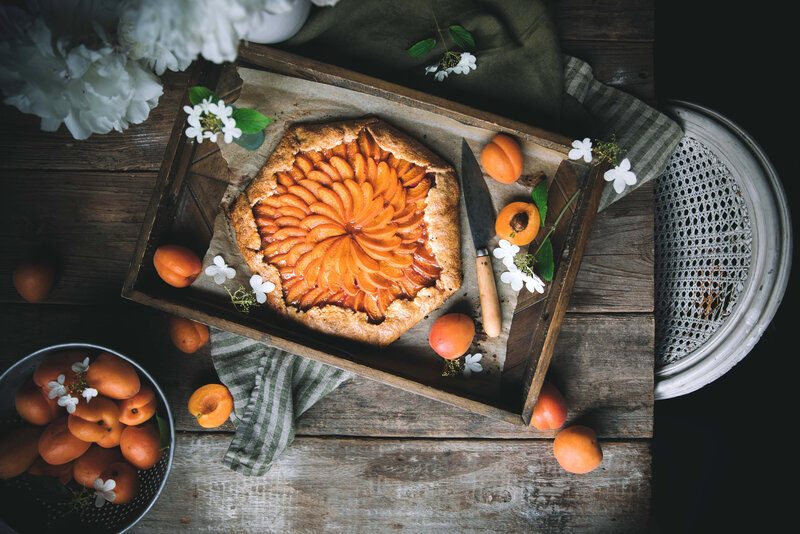 Apricot and Rhubarb Galette-8