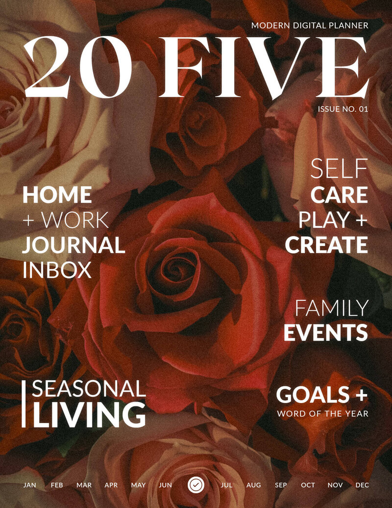 20 Five Digital Planner No 20 by Click 2 Plan-1