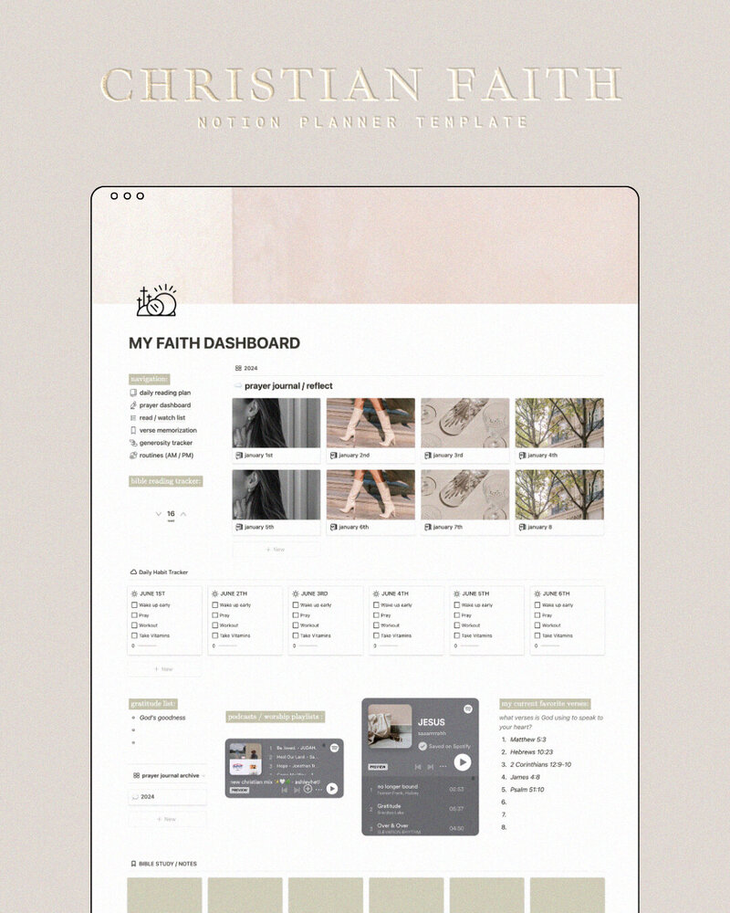 Christian faith homepage